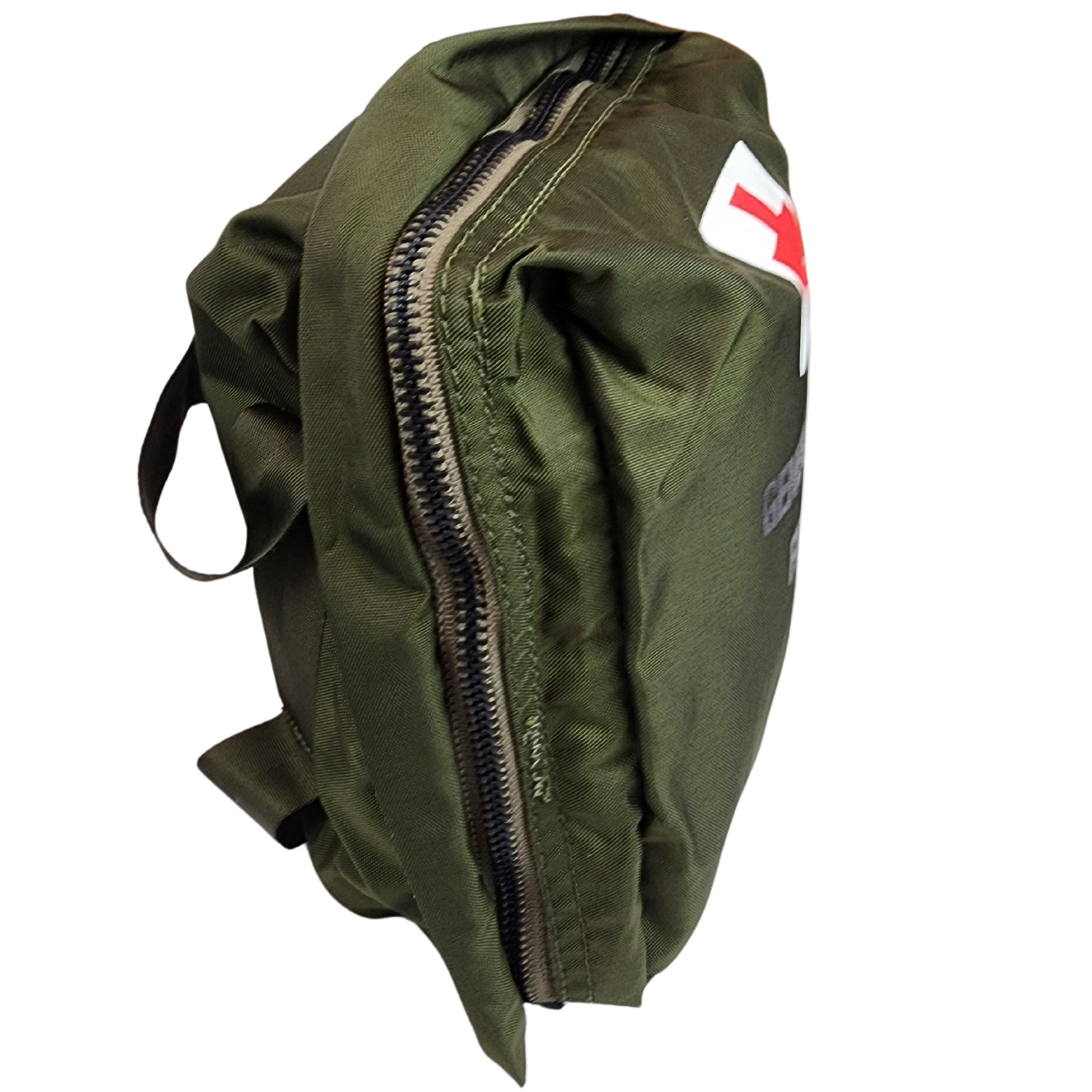 New Olive Drab Zippered General Purpose First Aid Kit With Strap *mocinc.1982*