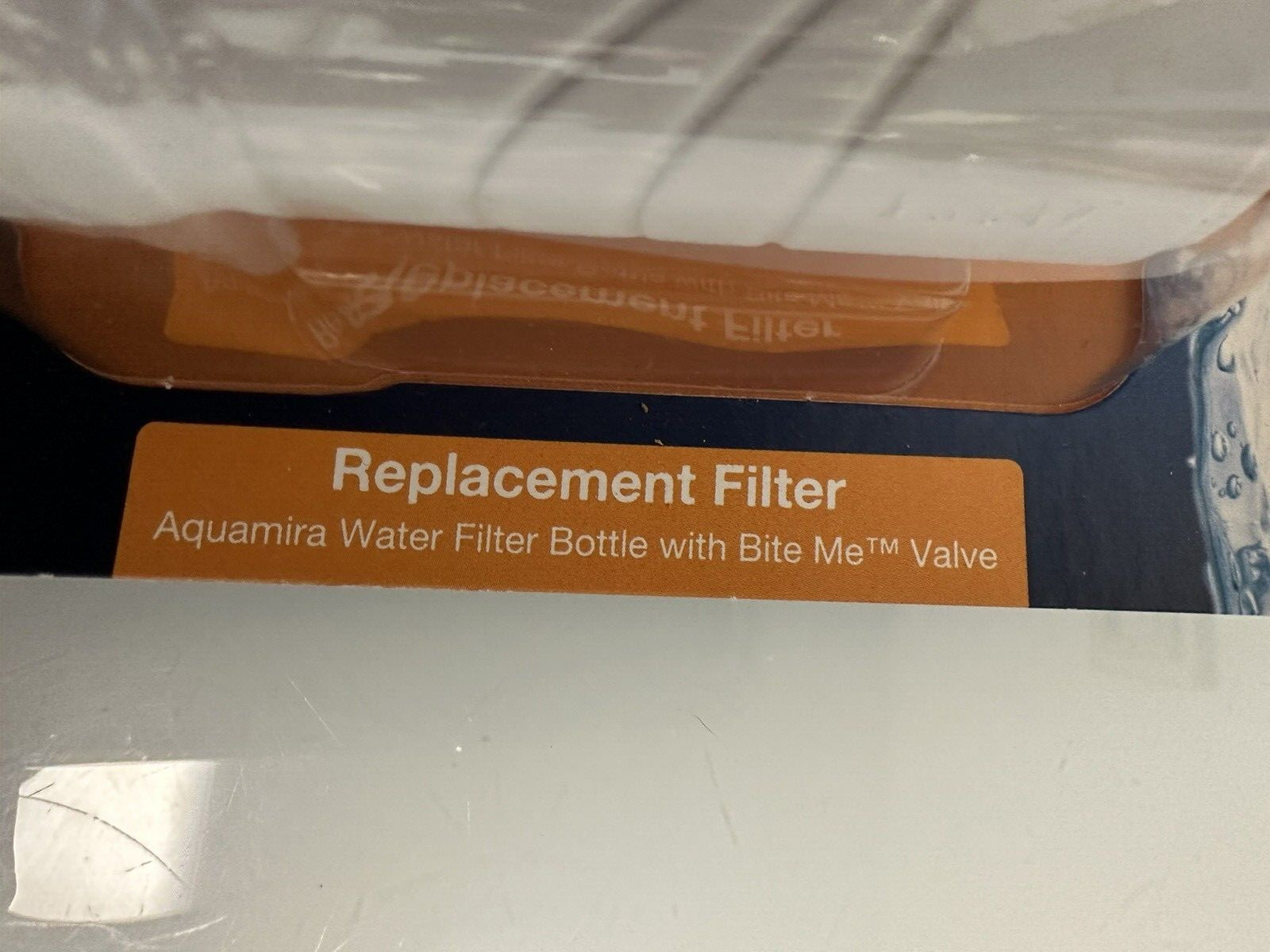 Aquamira 100 Gallon Capacity Water Filter Bottle Replacement Cartridge Survival