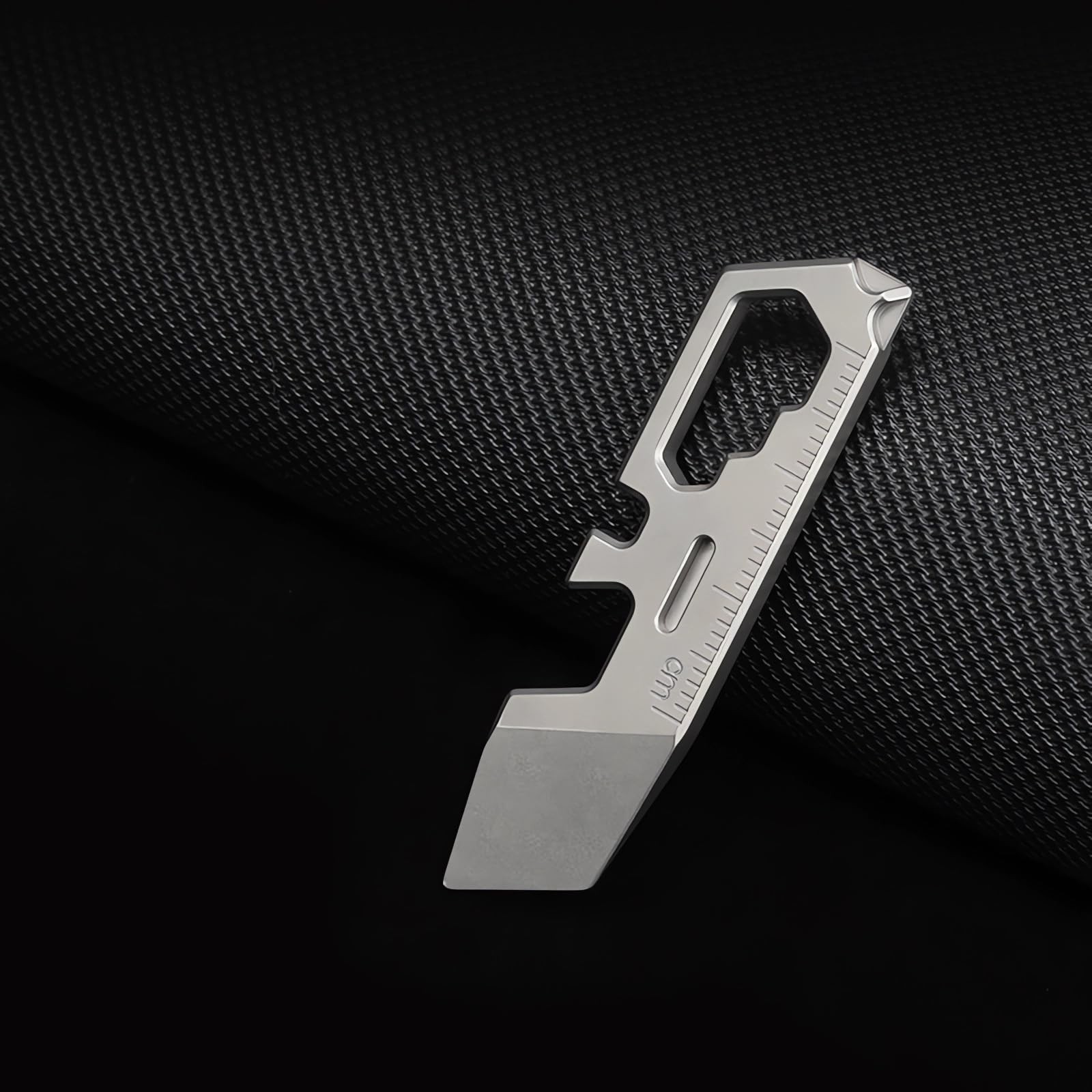 Titanium keychain tool,Lightweight Multipurpose Tool, Can Opener, P… Fast Ship