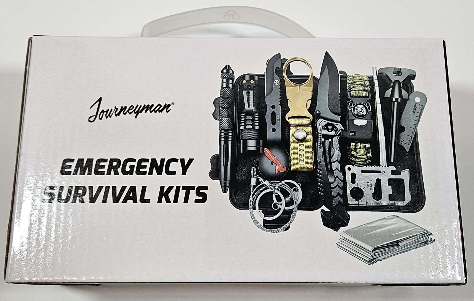 Journeyman Outdoor Emergency Survival Gear Kit Camping Hiking Survival Gear Tool