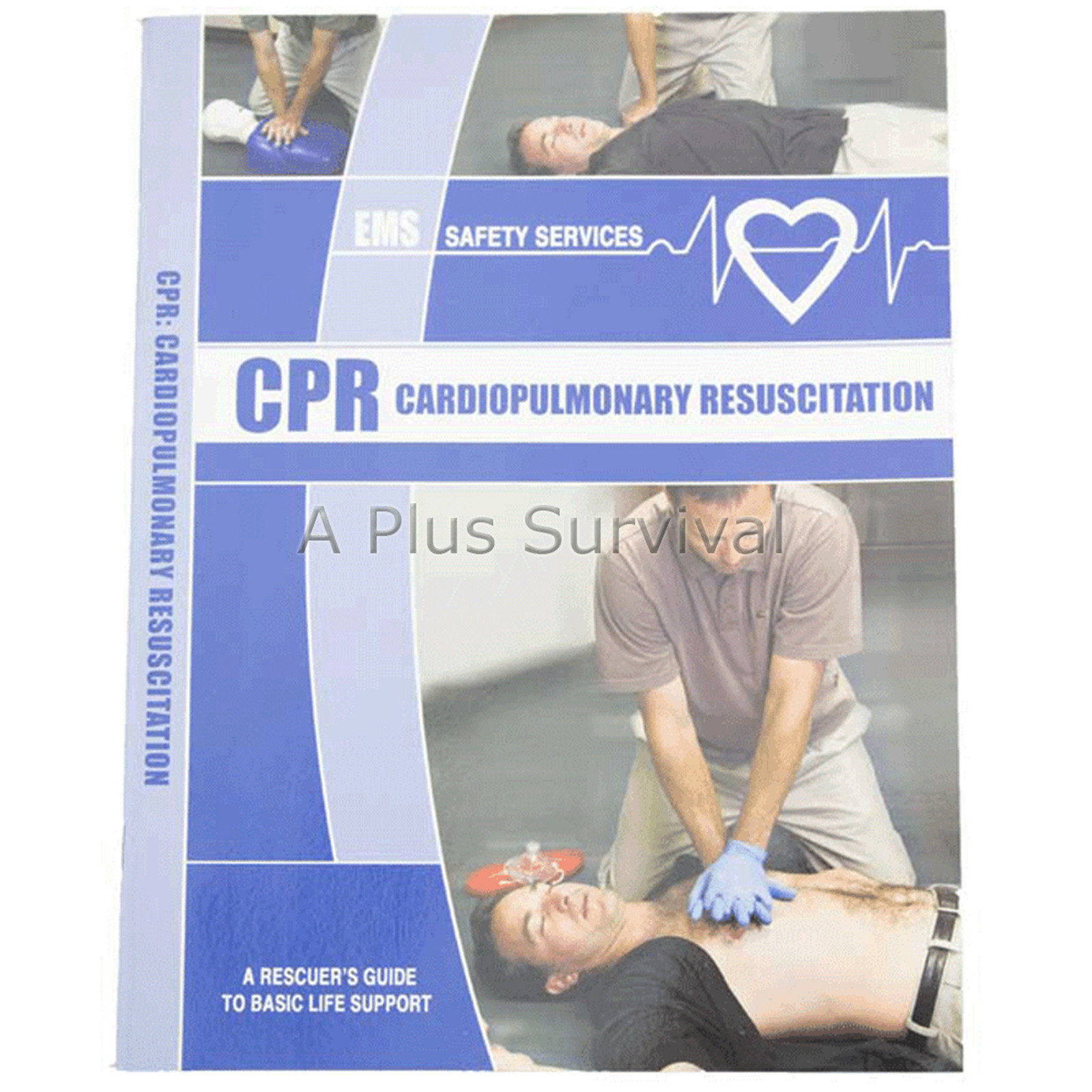 28 Page CPR Book Guide First Aid Camping Hunting Survival Emergency Kit