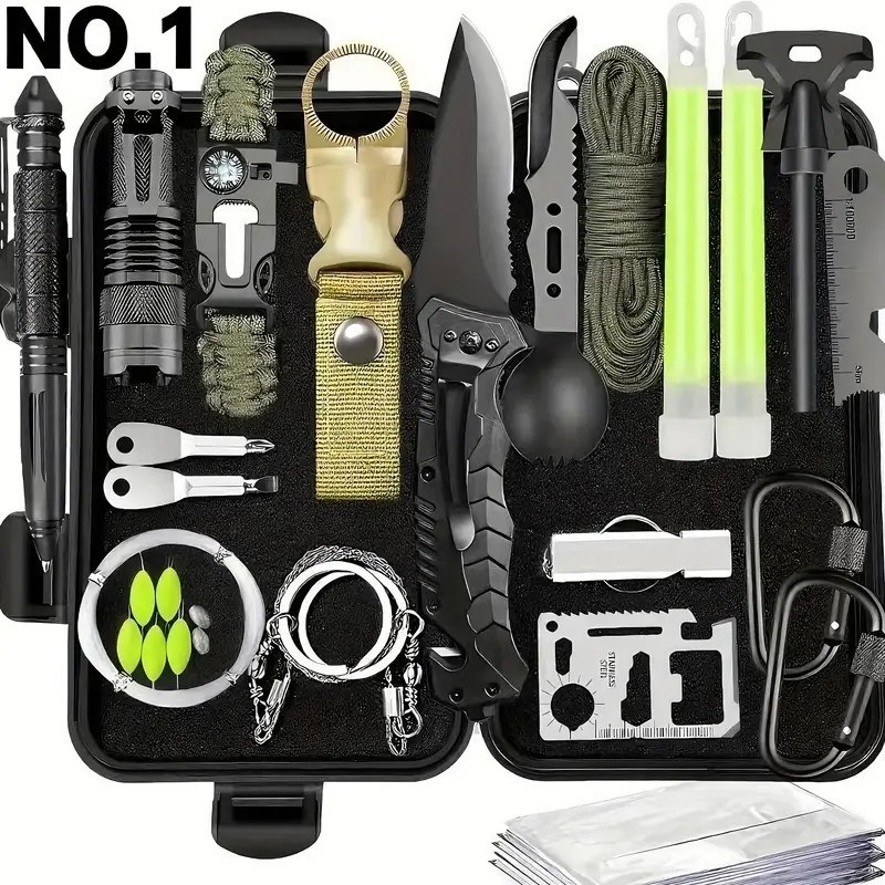 Emergency survival kit, professional survival equipment tools