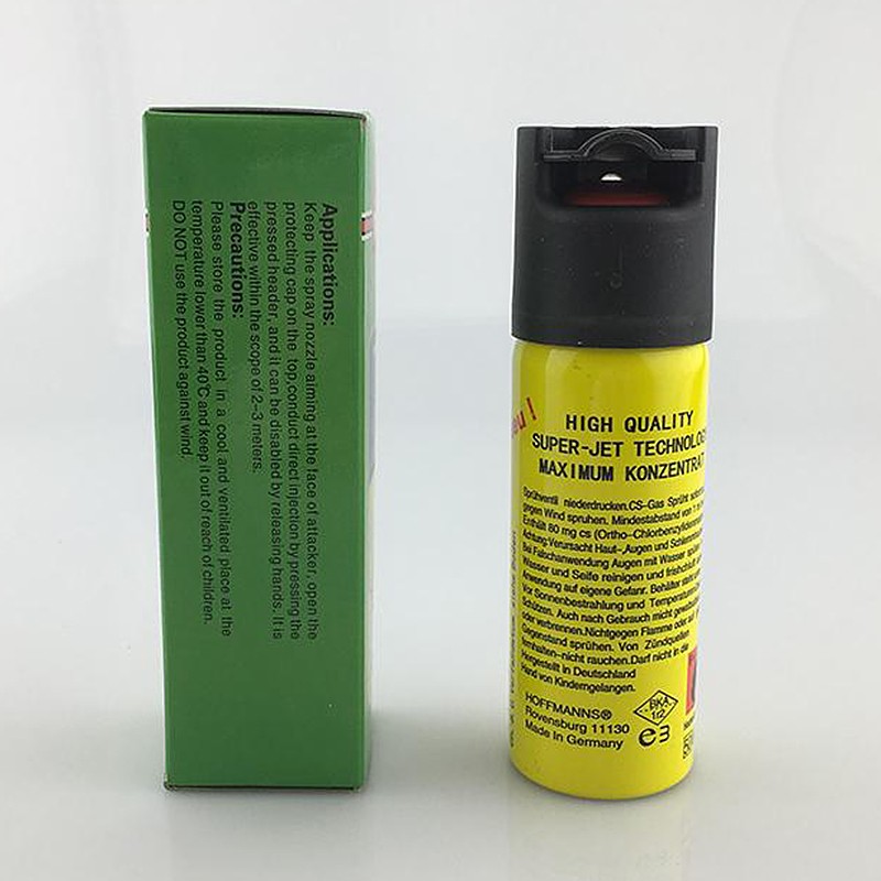 4 Pack Prosecure Pepper Spray 0.68oz Self Defense Safety Lock Security