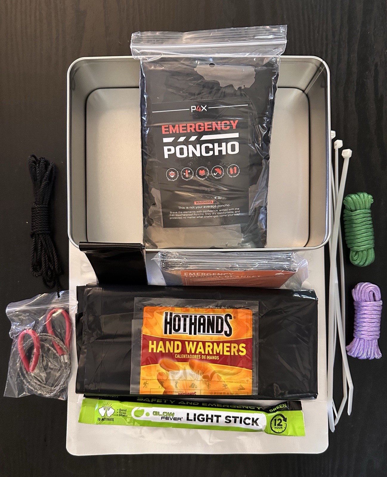 Compact Survival Shelter Kit