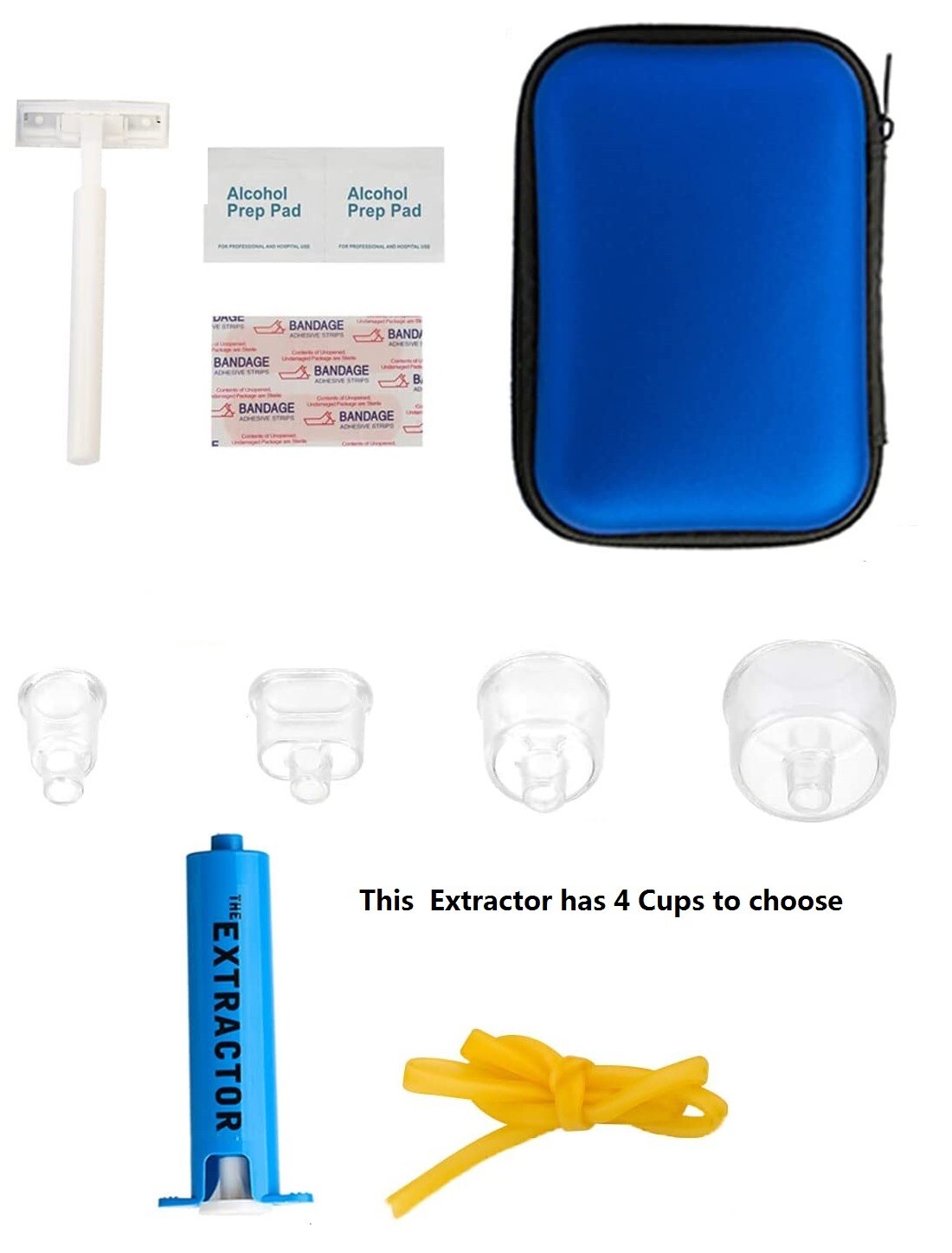 Bug Mosquito Snake Swap Bite Extractor Pump Kit Suction Out Poison Venom Outdoor