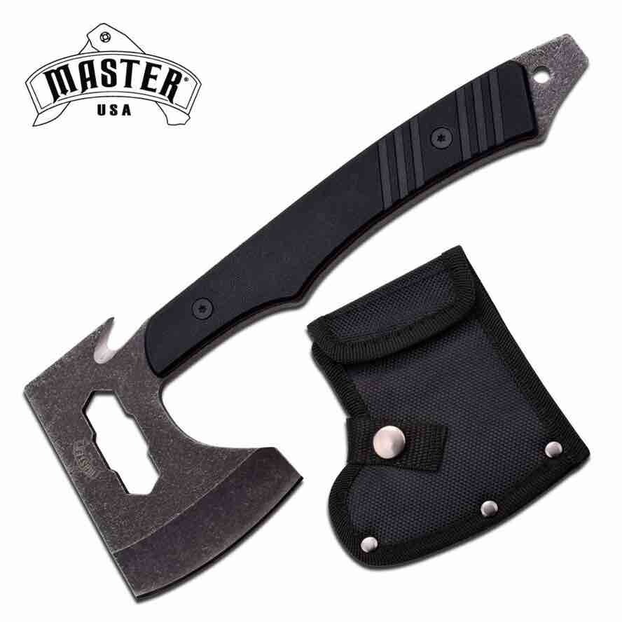 Shovel Pick Trenching Tool + Tactical Knife + Survival Hatchet PryBar Multi