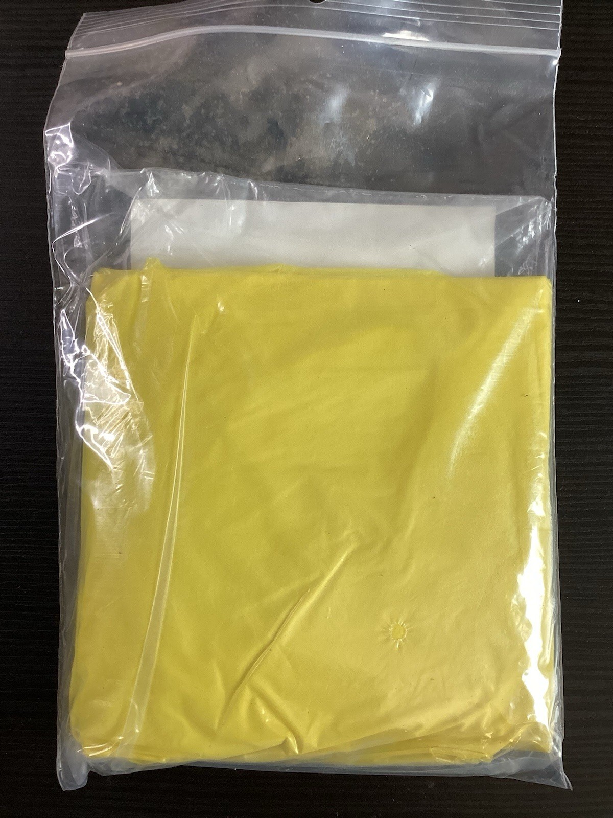 Wilcor Yellow Emergency Poncho -One Size Fits Most -Hood -Reusable -Light Weight