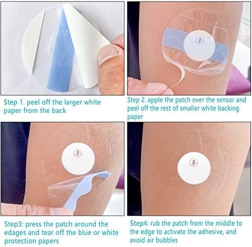 2-50pcs For Freestyle Libre Sensor Covers Waterproof Breathable Adhesive Patches