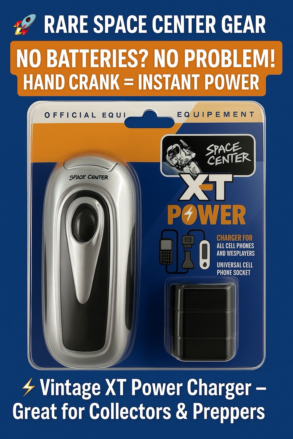 HAND OPERATED POWER SUPPLY SPACE CENTER XT POWER BRAND NEW