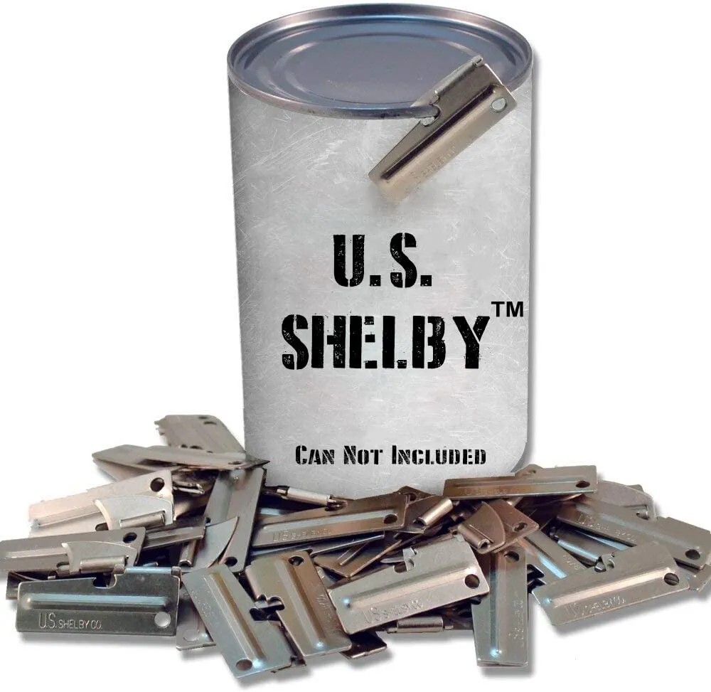 3 Pack Shelby USA P-38 Can Openers Army Tool Military Camping Hiking Survival