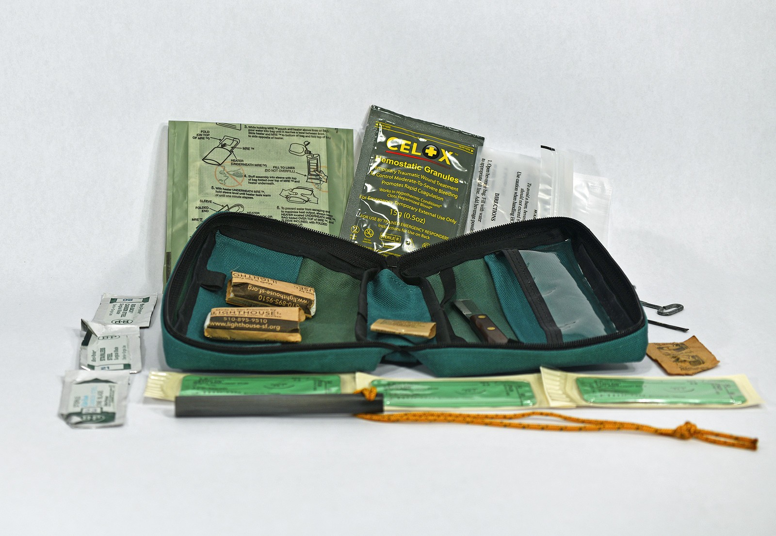 Survival Kit ~ Fire ~ Fish ~ First Aid ~ Direction & Rescue