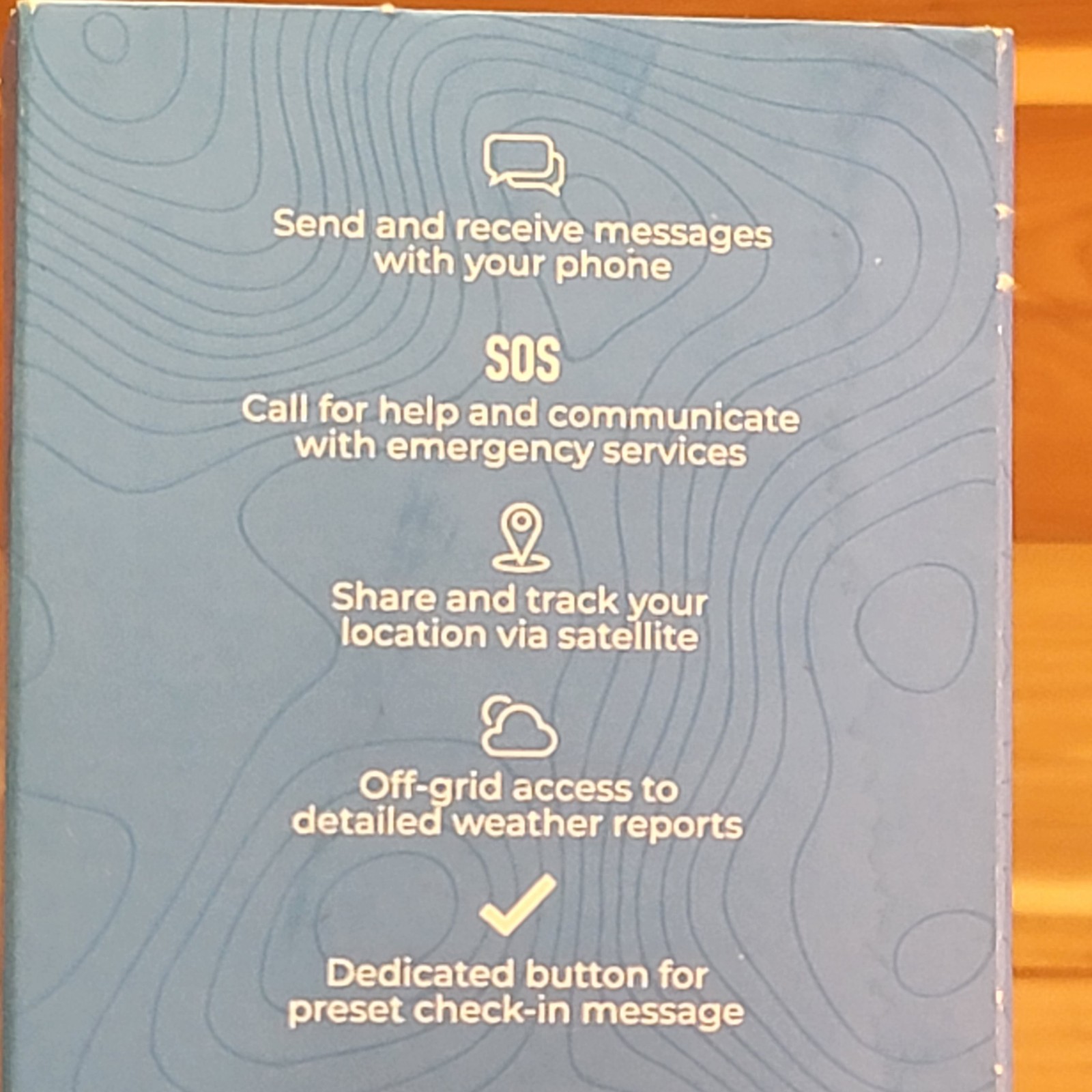 BIVY STICK Satellite Communications Blue Two Way Satellite Message Communicator