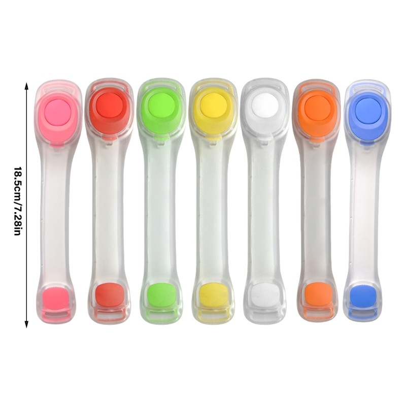 LED Wristband Cycling Safety Armband Bracelet Running Armband Light Bands