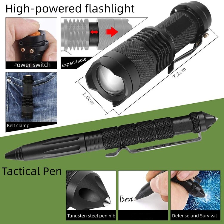 Tactical Drill First Aid Equipment Hunting Survival Challenge Tool Kit