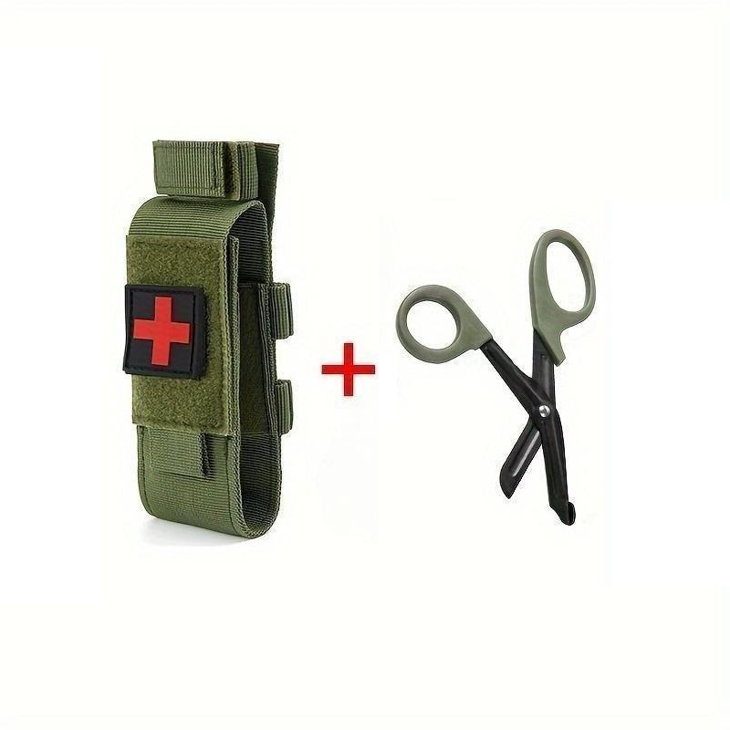 Practical IFAK trauma first aid tool storage, MOLLE tourniquet storage bag