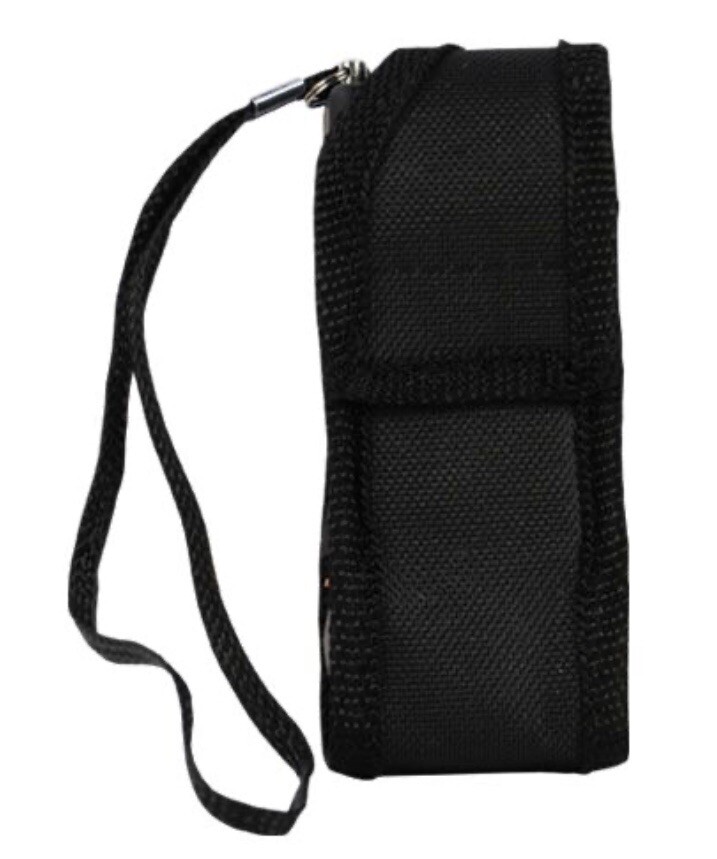 Max AMPERAGE POLICE Stun Gun 911 BLK 80 MV Rechargeable With LED Flashlight NEW