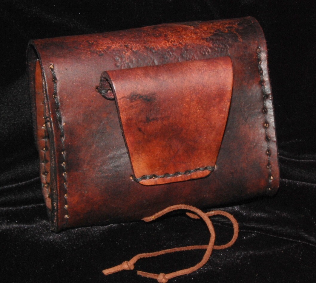 Salmon Bush Craft Leather Belt Bag