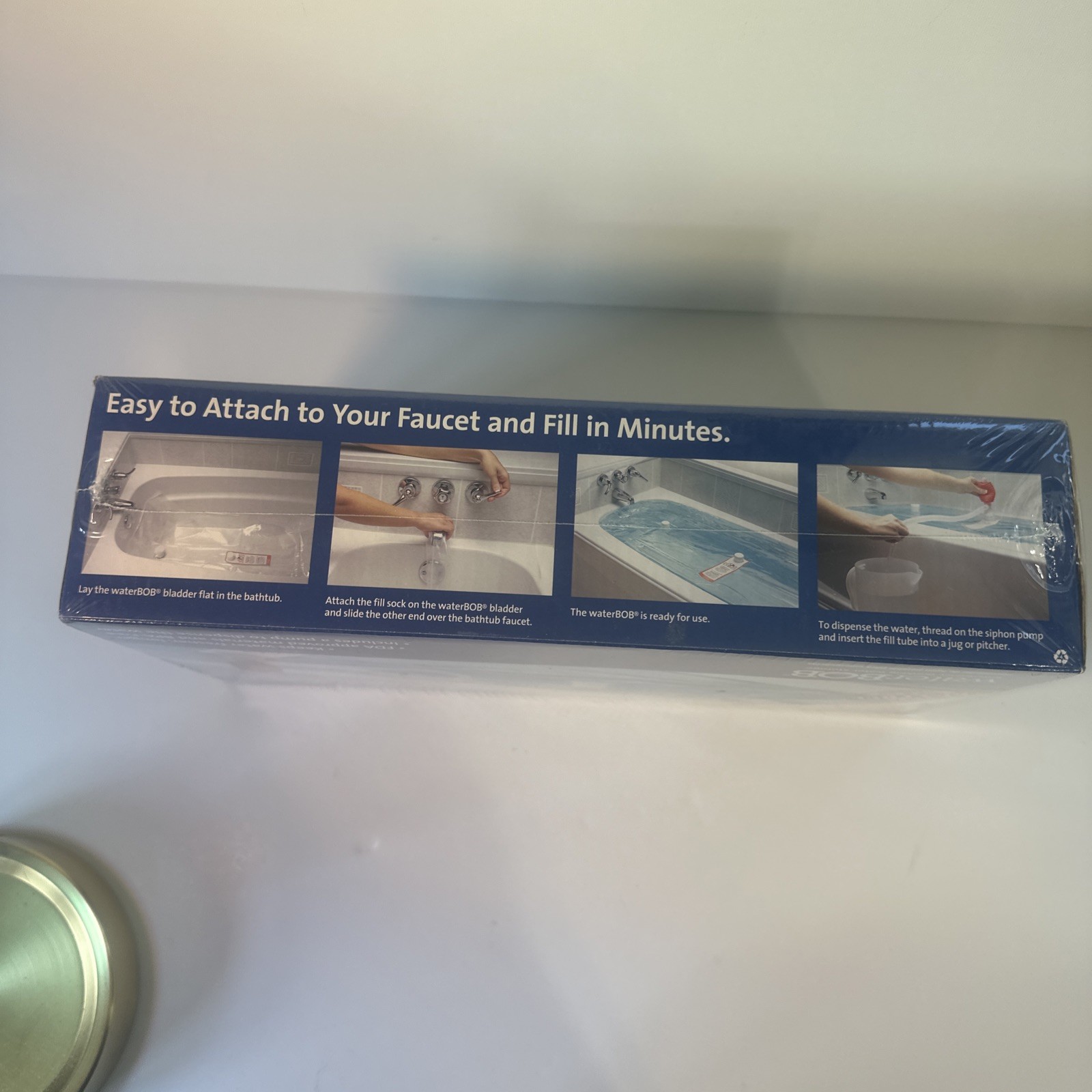 WaterBOB Bathtub Emergency Water Storage Container, Drinking Water Storage, 100g