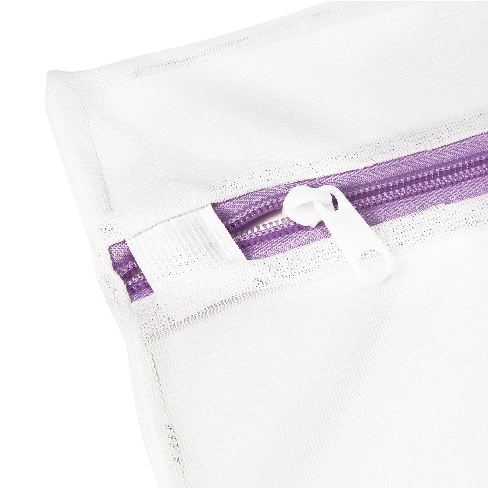 Laundry 360 Sanitized Treated 3 Piece Mesh Wash Bag Large, White