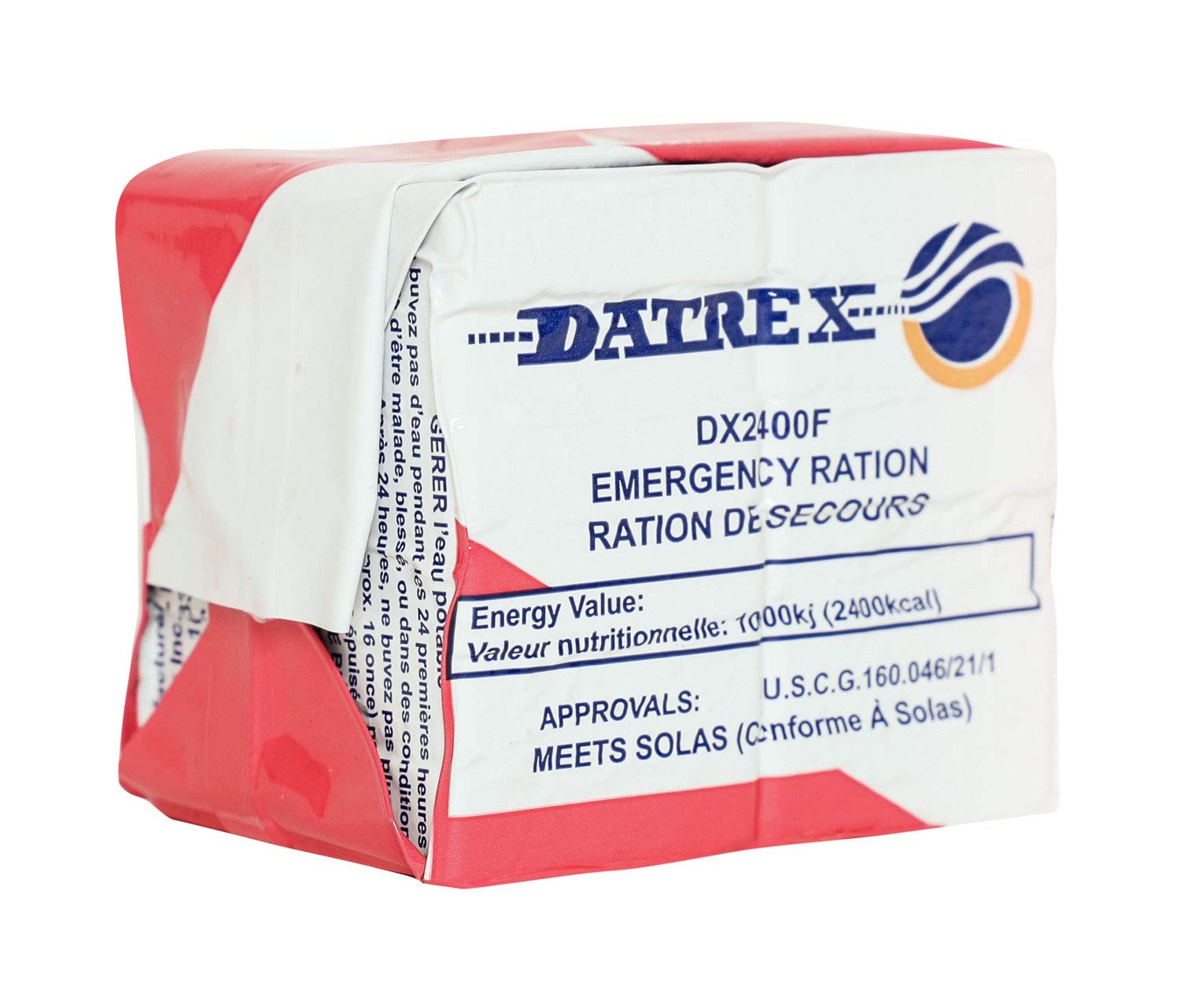 Datrex Emergency Survival 2400 Calorie Food Ration Bar, 12 Count (Pack of 1)