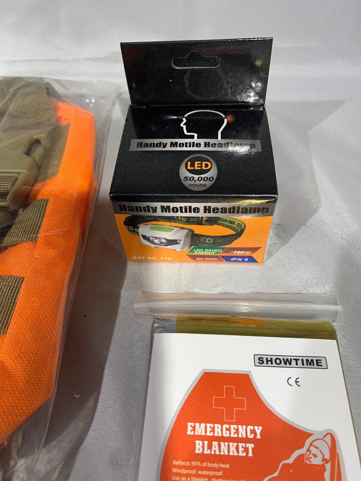 Survival Kit Essential Bug out Bag Hurricane & Storm Prepare Emergency Free S/H