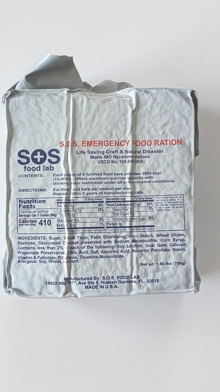 72 Hour Emergency Survival Kit Backpack Food Water First Aid Radio New Redfora