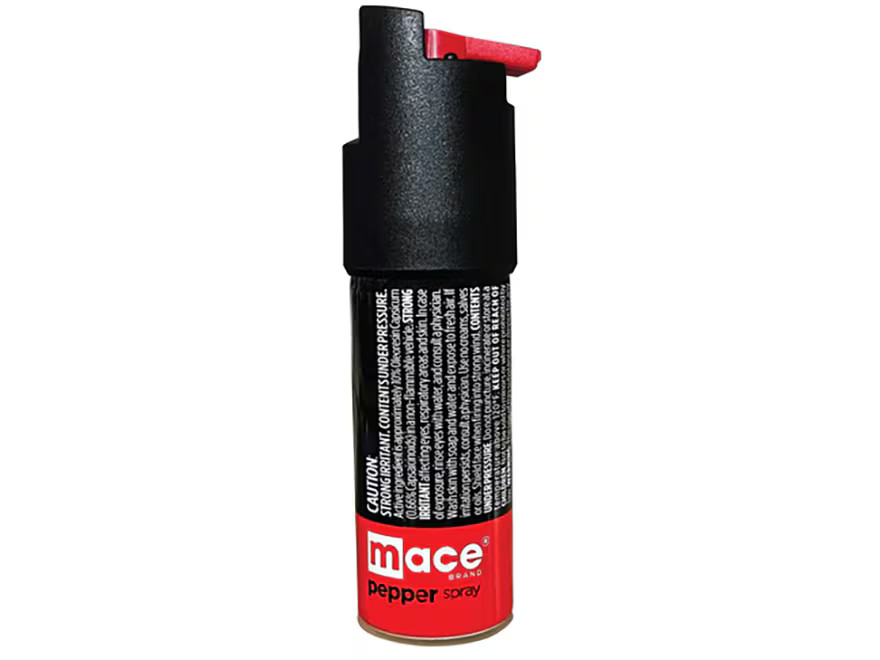 Mace Twist Lock Pepper Spray 1/2 oz Aerosol 10% OC Black