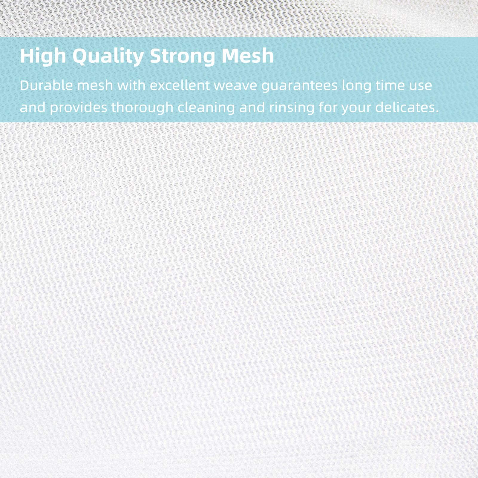 GOGOODA 2 Pack Extra Large Mesh Laundry Bag 43 2 XXXXL Large, Fine White