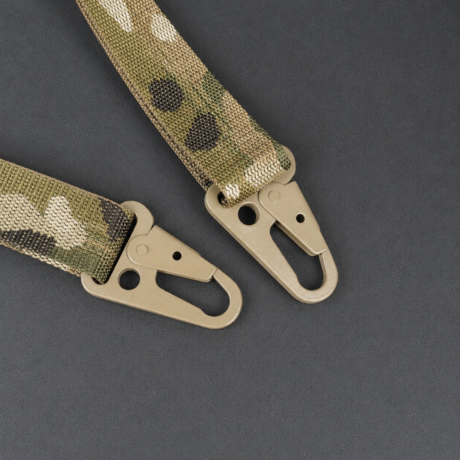 Steel Quick Clip Hook Outdoor Belt Carabiner Utility Hanging Buckle