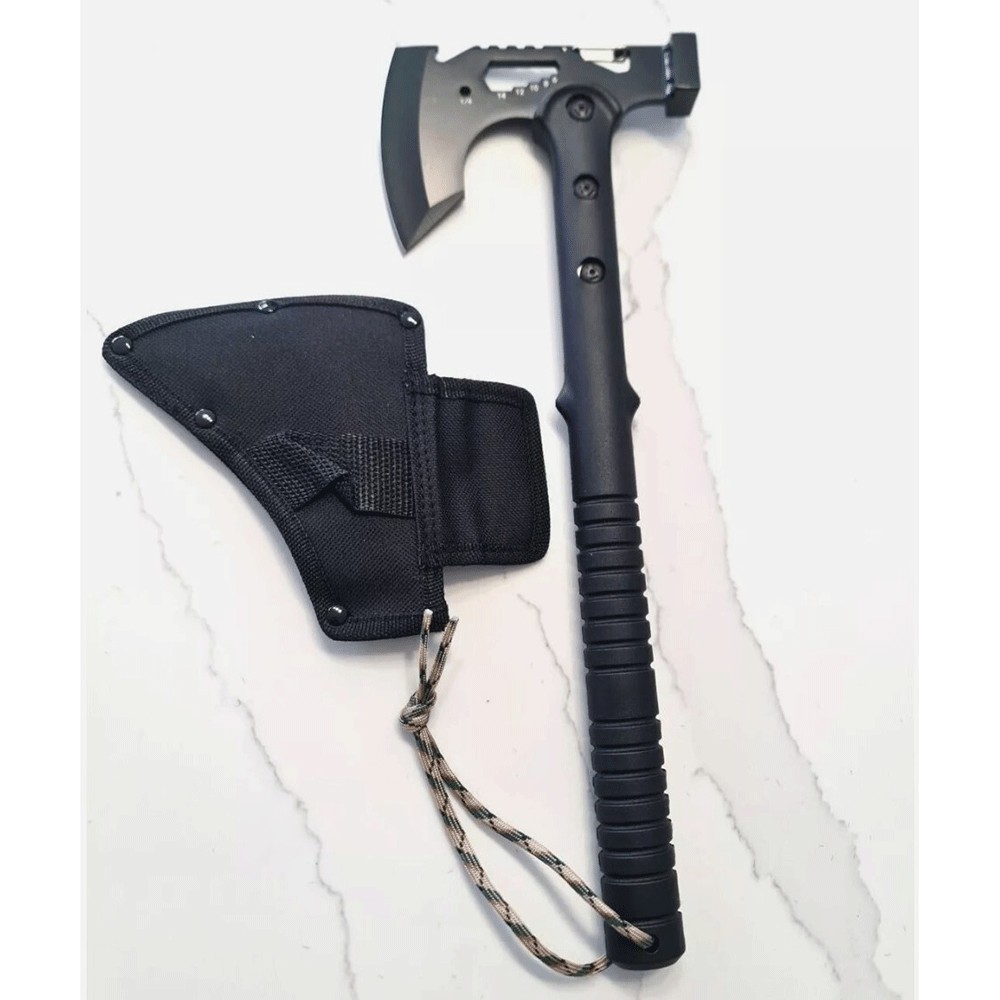 NEW For Survival Camping Grip Multi Function Hammer Axe High Strength Fiber