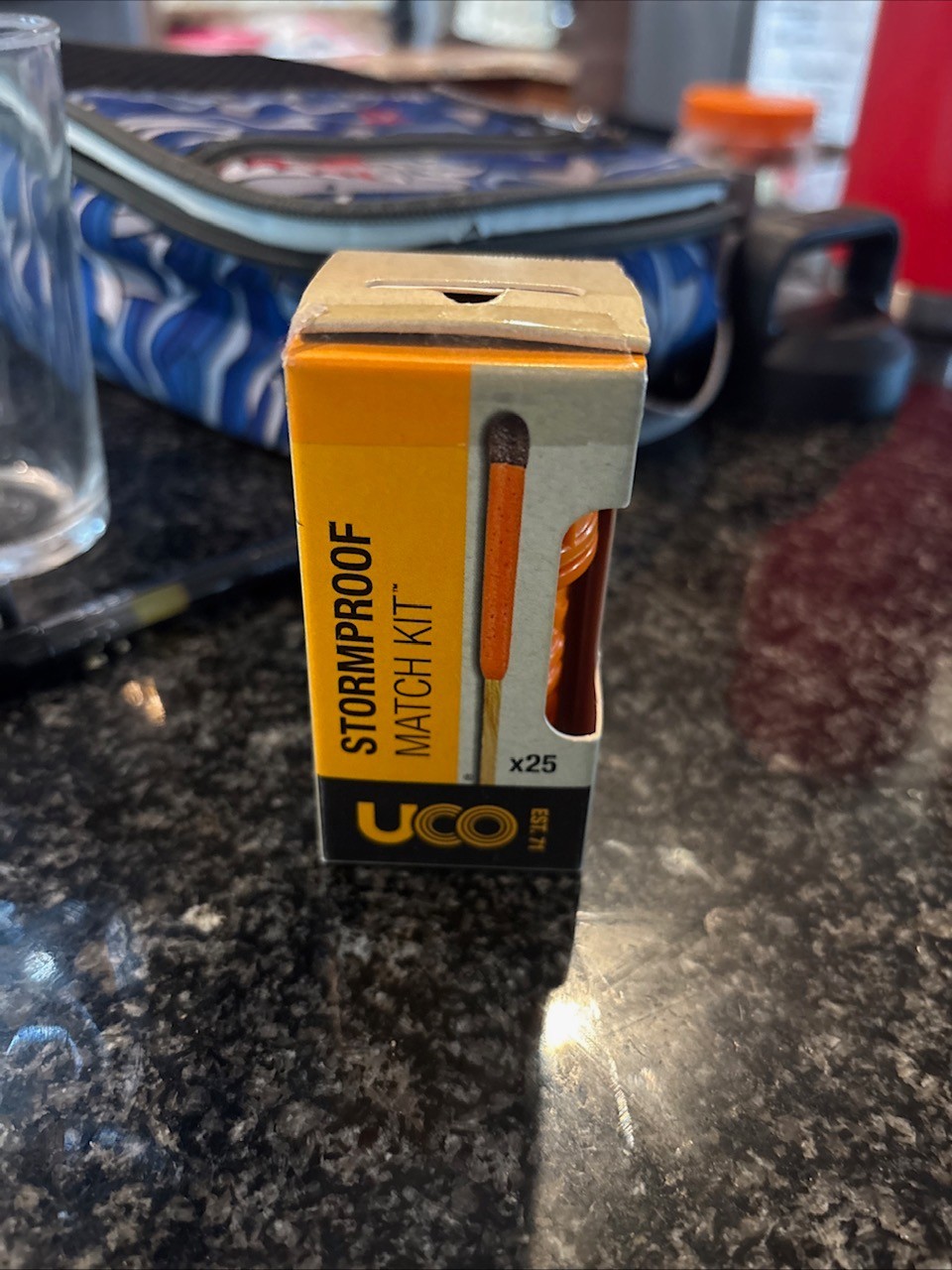 New UCO Stormproof Match Kit Org MT-SM-CONT ORANGE