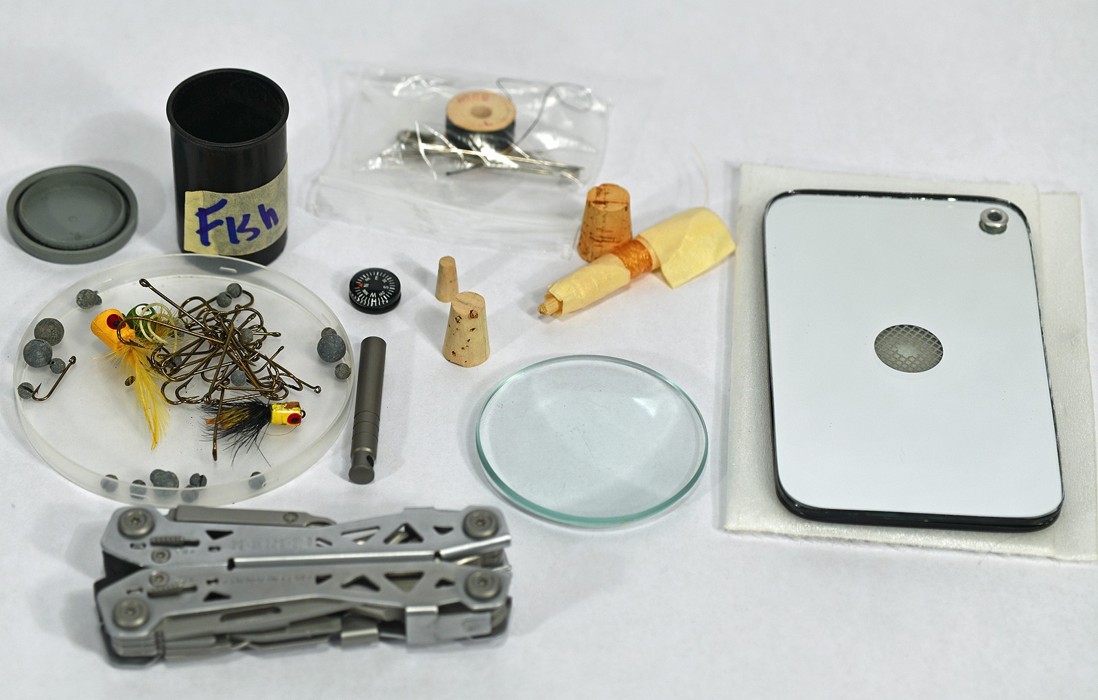 Survival Kit ~ Fire ~ Fish ~ First Aid ~ Direction & Rescue