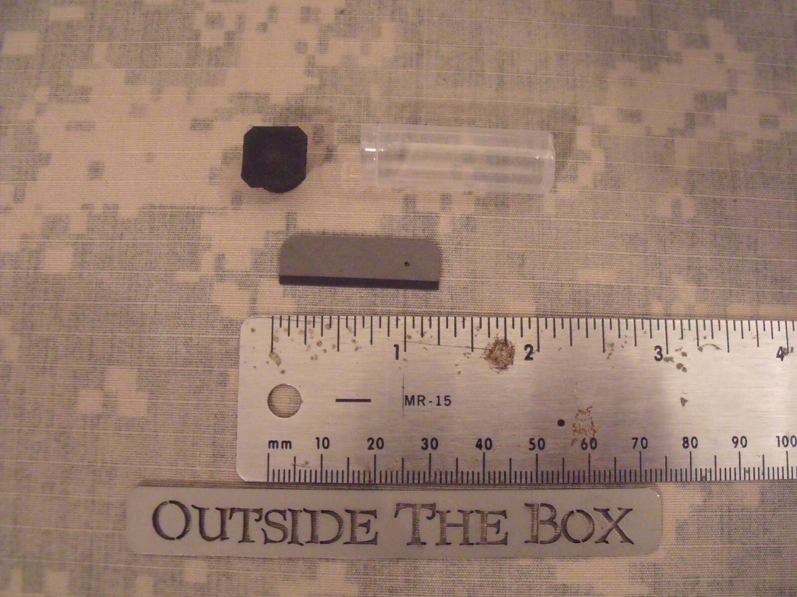 Emergency/Survival: Ceramic Razor Blade, Covert, E&E, VERY Sharp! Non-Metallic