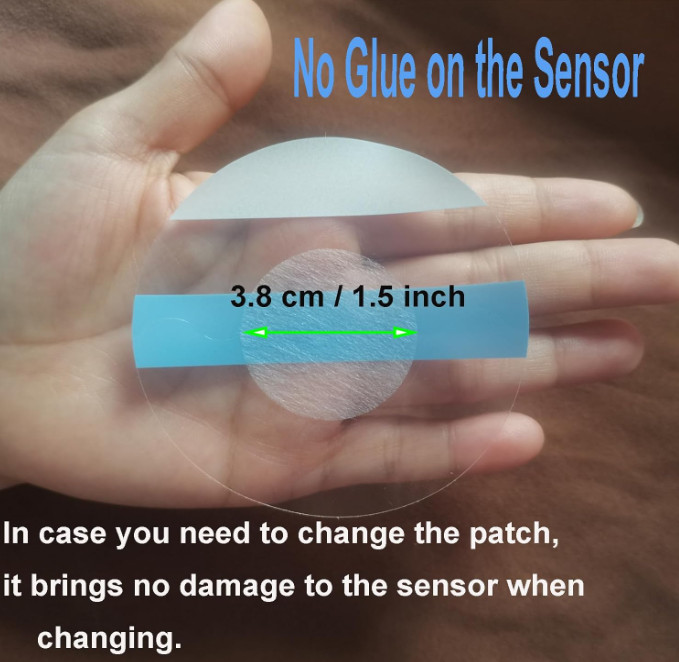 Sensor Covers for Libre 1/2/3, Waterproof-25 Pack Freestyle Libre 1/2/3 Plus Cov