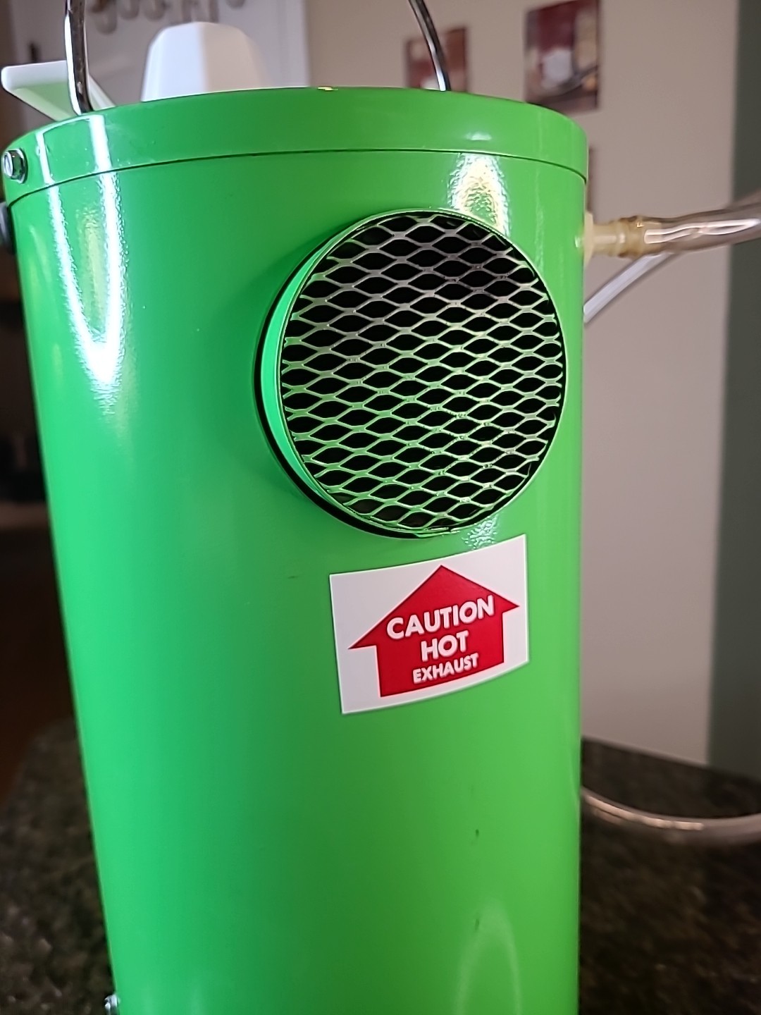 1970s THE LITTLE SIZZLER Propane Instant Hot Water Heater Camping Preper W/Box