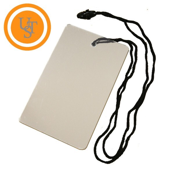 UST Find-Me Signal Mirror, 4.5″ x 2.75″ (20-310-143) with Lanyard, Free Shipping