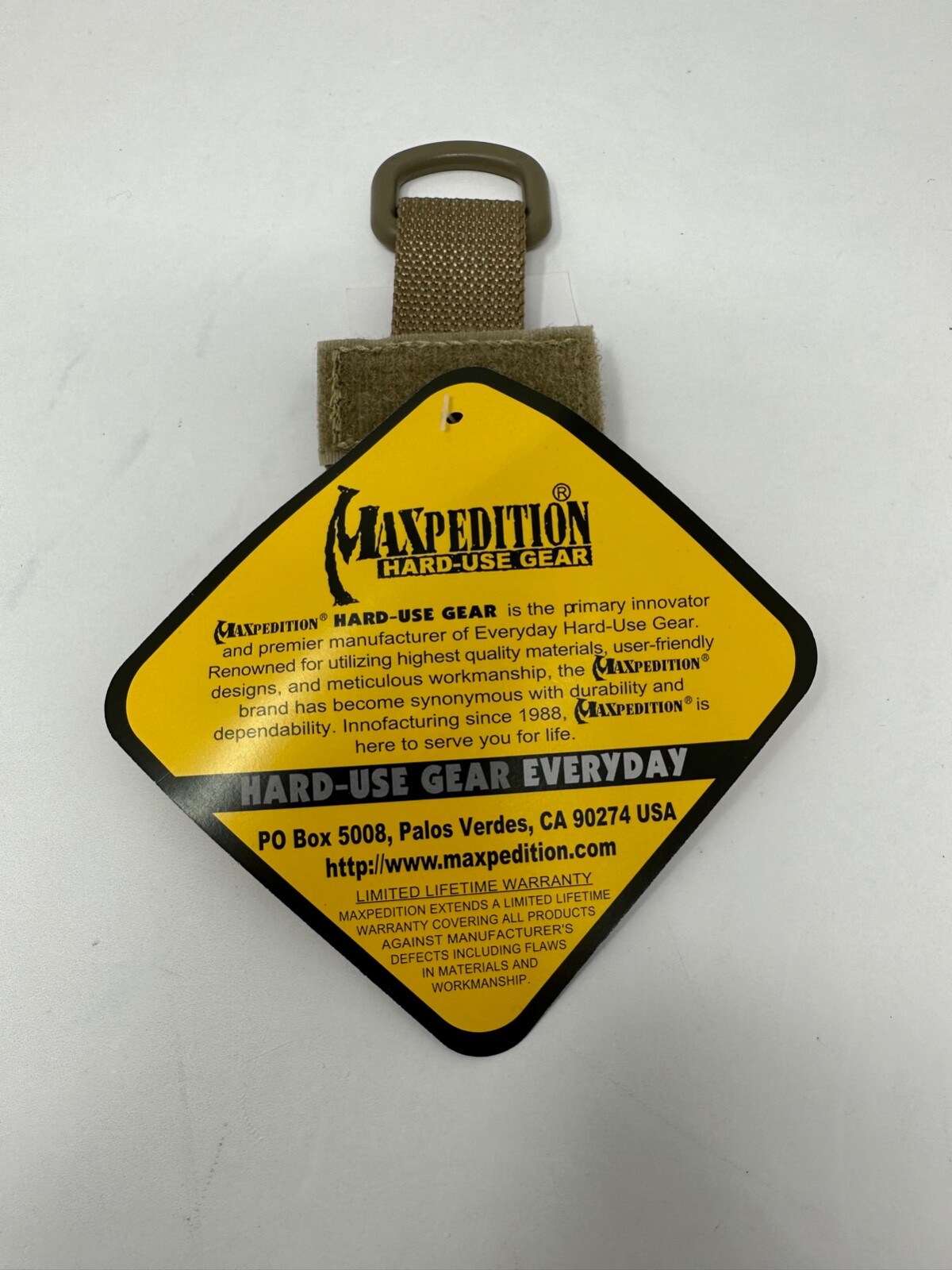 Maxpedition Tactical T-Ring | Khaki – NWT