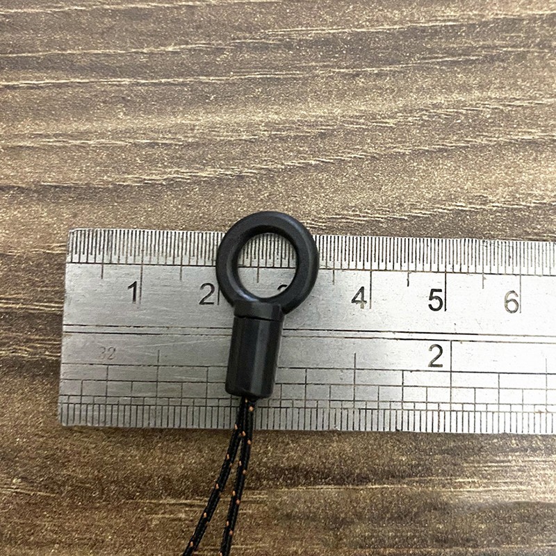 Small Black Rope Buckle DIY Phone Shell Accessories Mobile Lanyard Universal