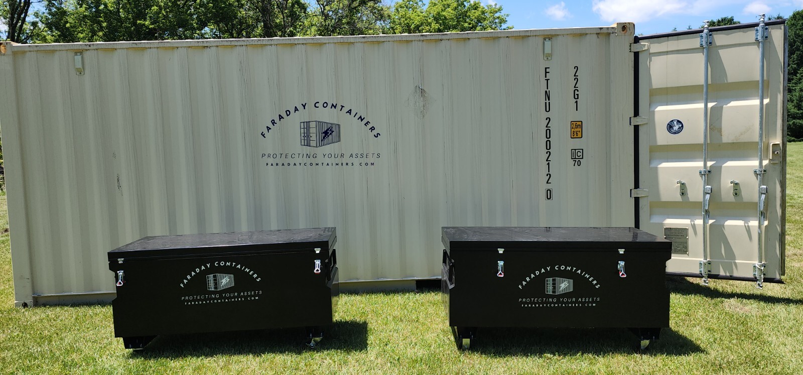 Faraday Cage Jobsite Box EMP Protection for Tools Electronics Solar Generator