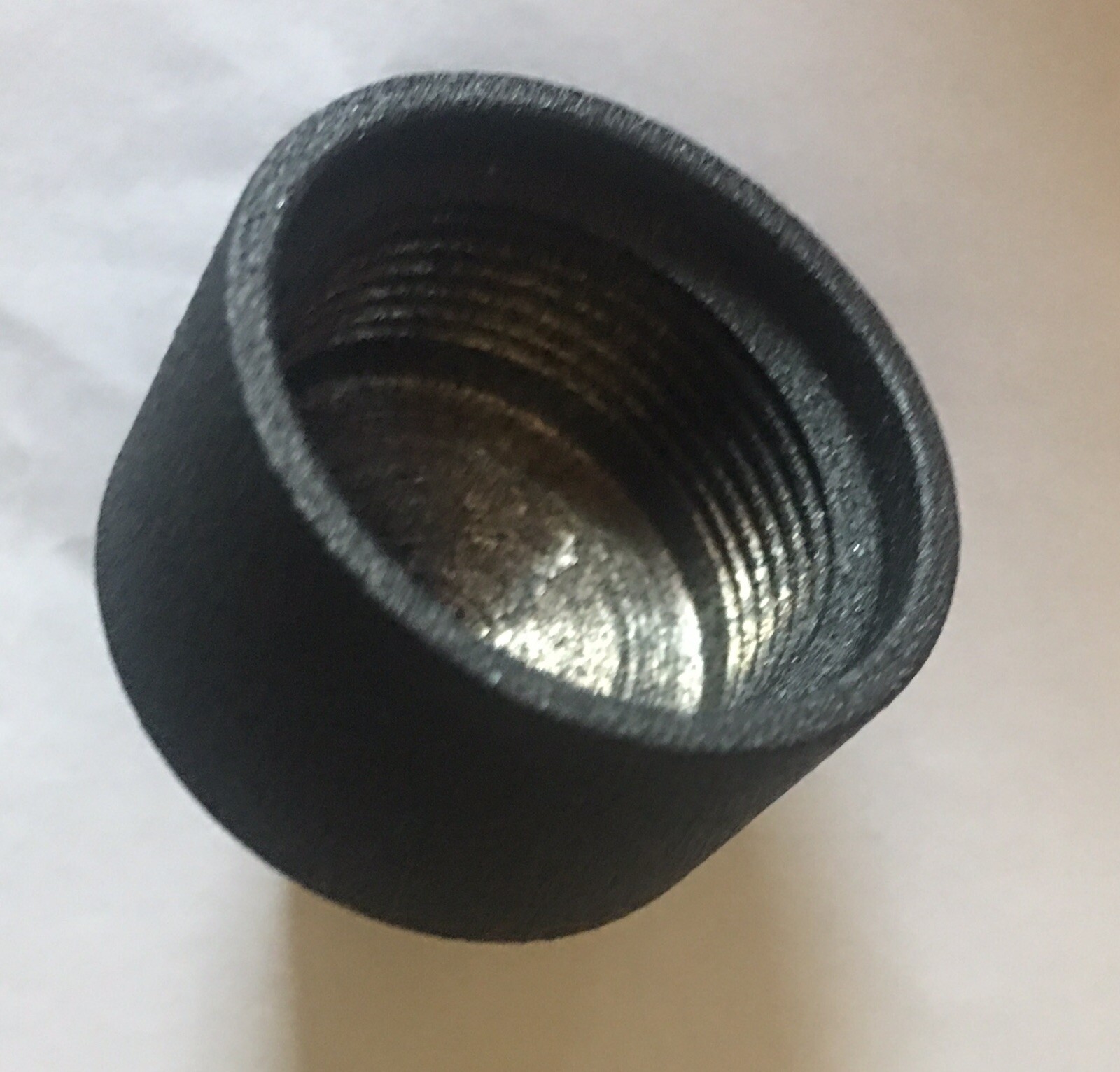 POLICE SWAT Security Guard TSB Window Baton Glass Breaking Steel Tail End Cap
