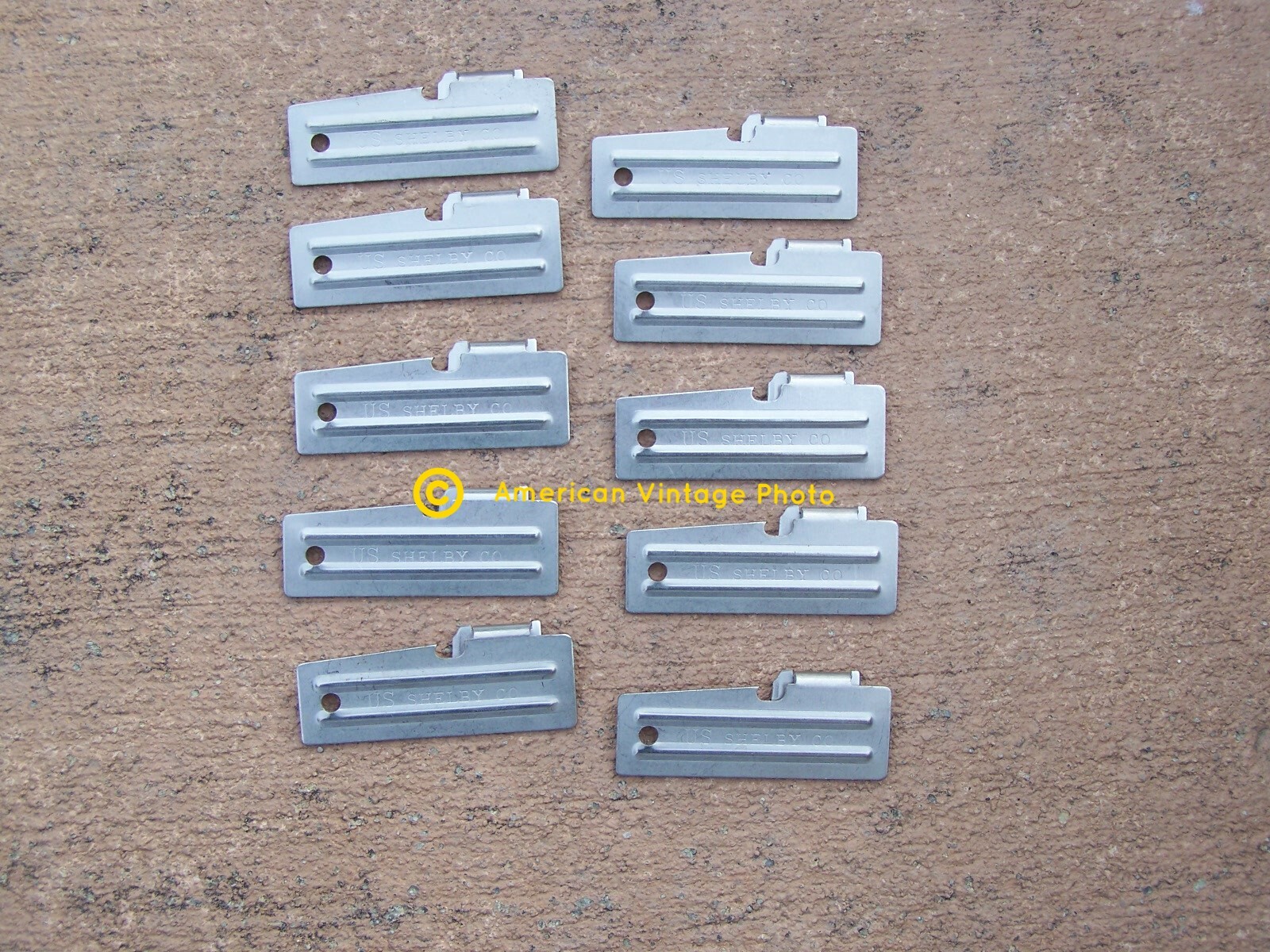P-51 Can Opener 10 Pack USA Shelby Stainless for Hiking Camping Scout Mess Kit