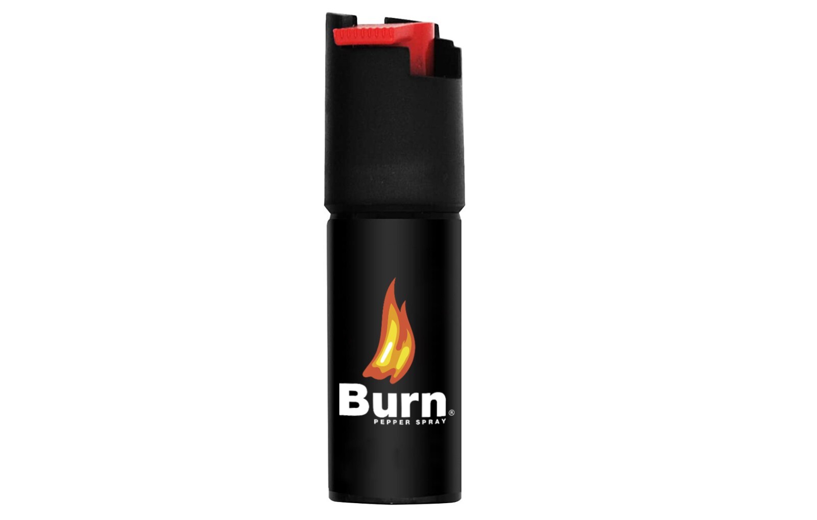BURN Pepper spray Keychain Self Defense – 1 Pack .50oz Red Safety Top OC