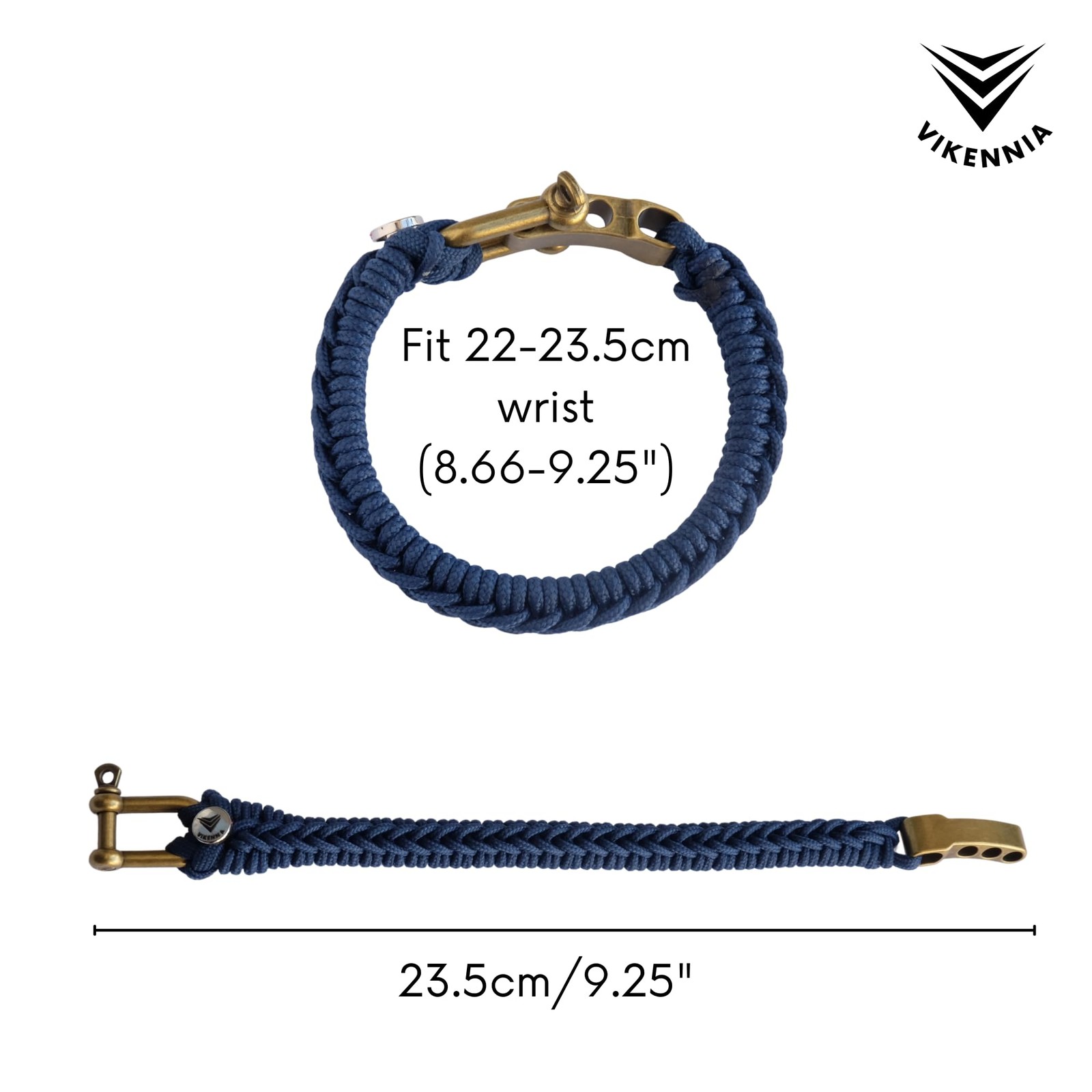 Minimalist Paracord Bracelet for Men with D Ring Shackle Buckle Adjustable – …
