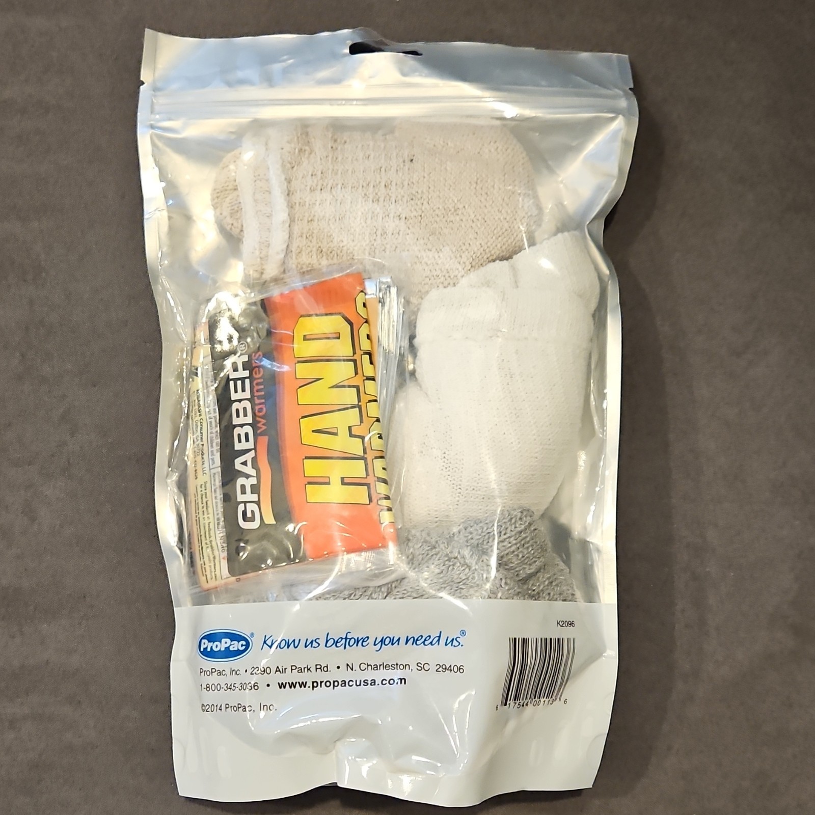 ProPac Winter Survival Kit – Knit Cap, Socks, Gloves, Blanket, Hand Warmers Prep