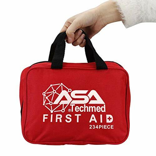 234 Piece First Aid Kit for Emergencies, Home, Office, Outdoors, Fully Stocked