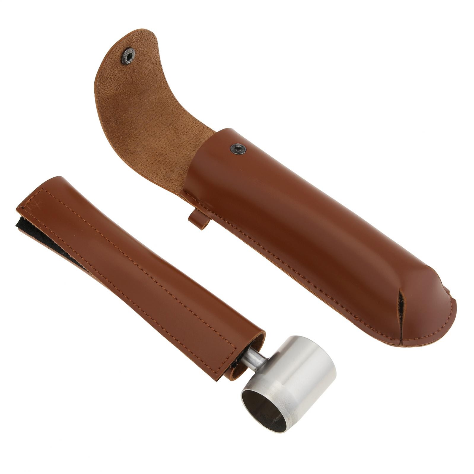Bushcraft hand auger wrench manual hole drill with case for survival & camping