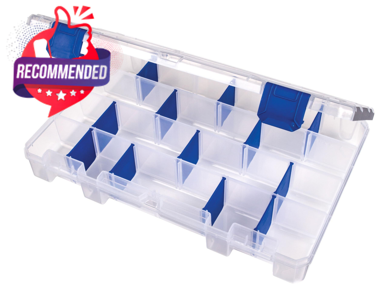 Premium 11″ Clear Organizer – 11″ x 7.25″ x 1.75″