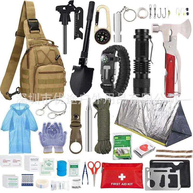 survival kit set tool supplies