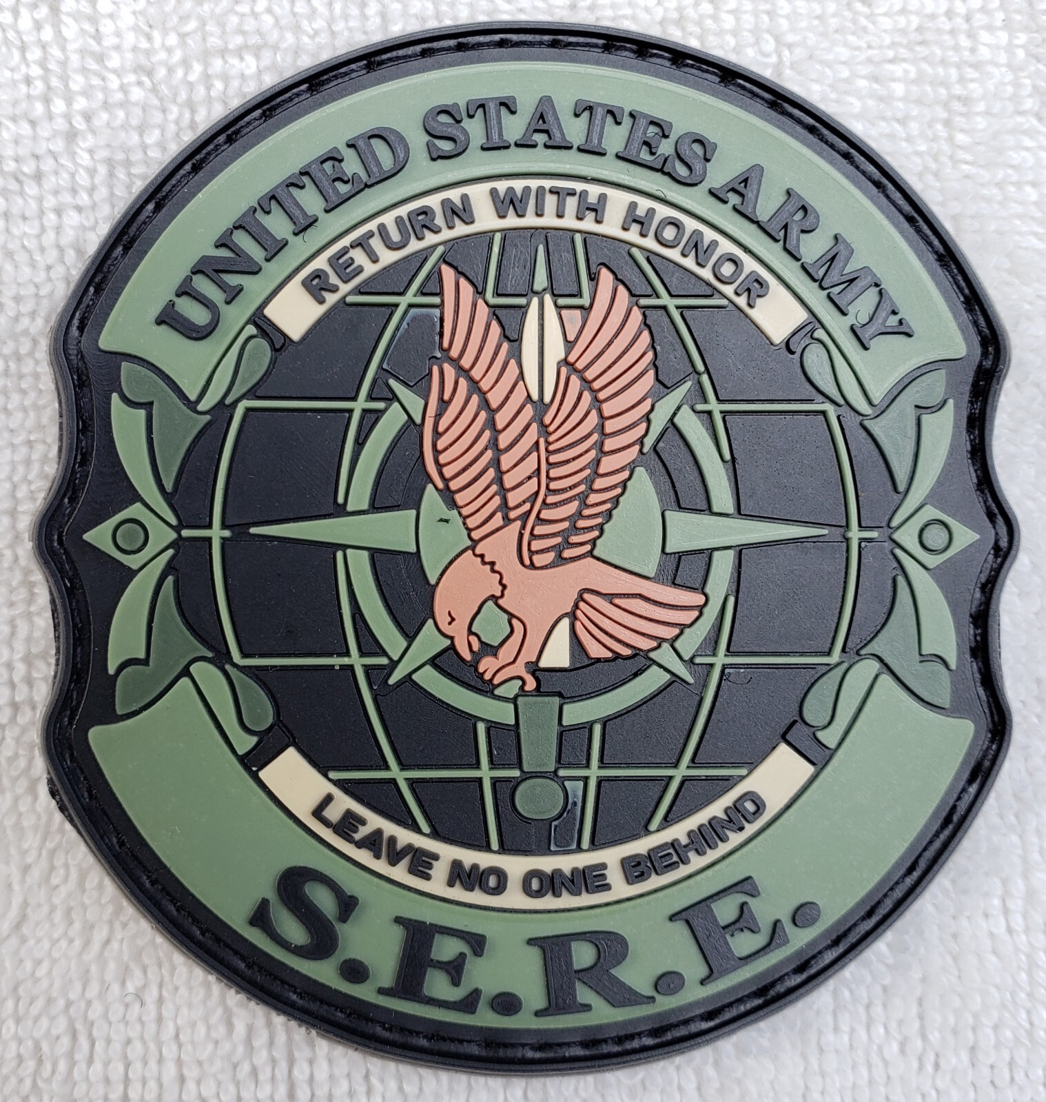 US ARMY SERE SURVIVAL EVASION RESISTANCE ESCAPE PATCH BUG OUT BAG SURVIVAL KIT