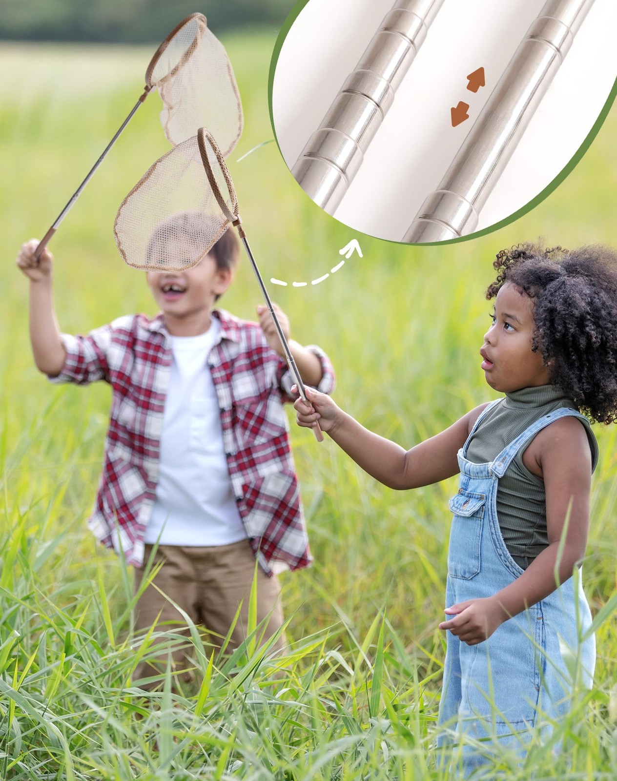 Insect Catcher & Kids Explorer Set, 2 Kids Butterfly Catcher Explorer Set…